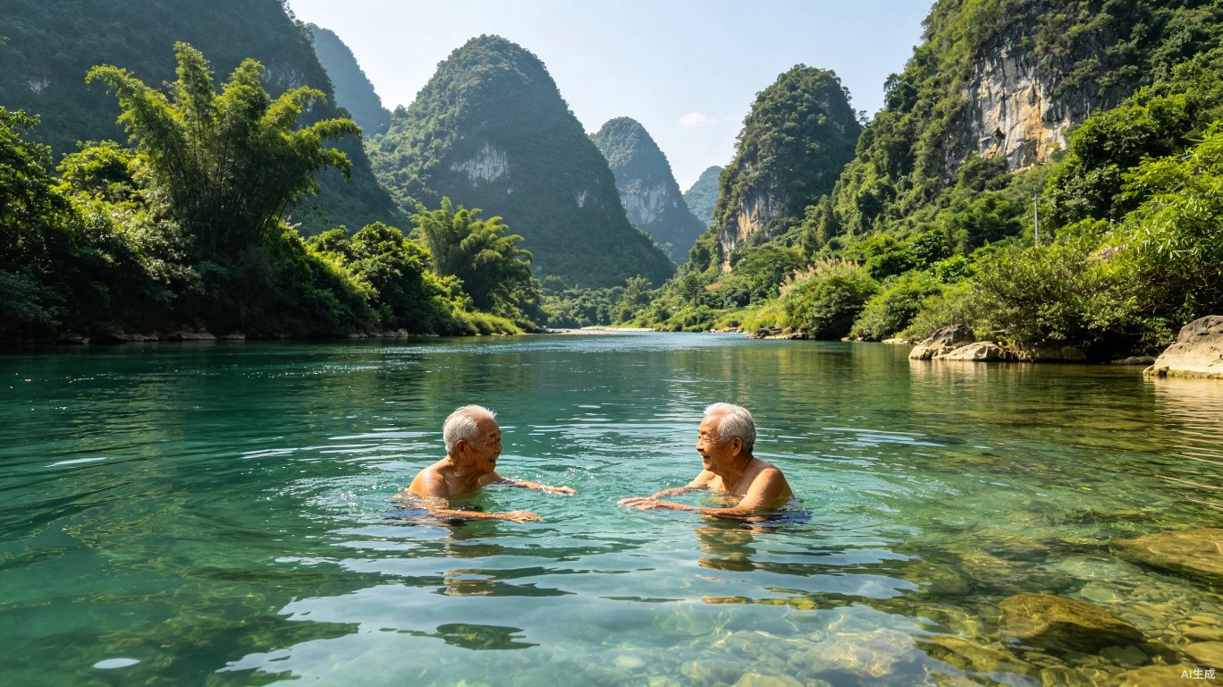 广西巴马盘阳河