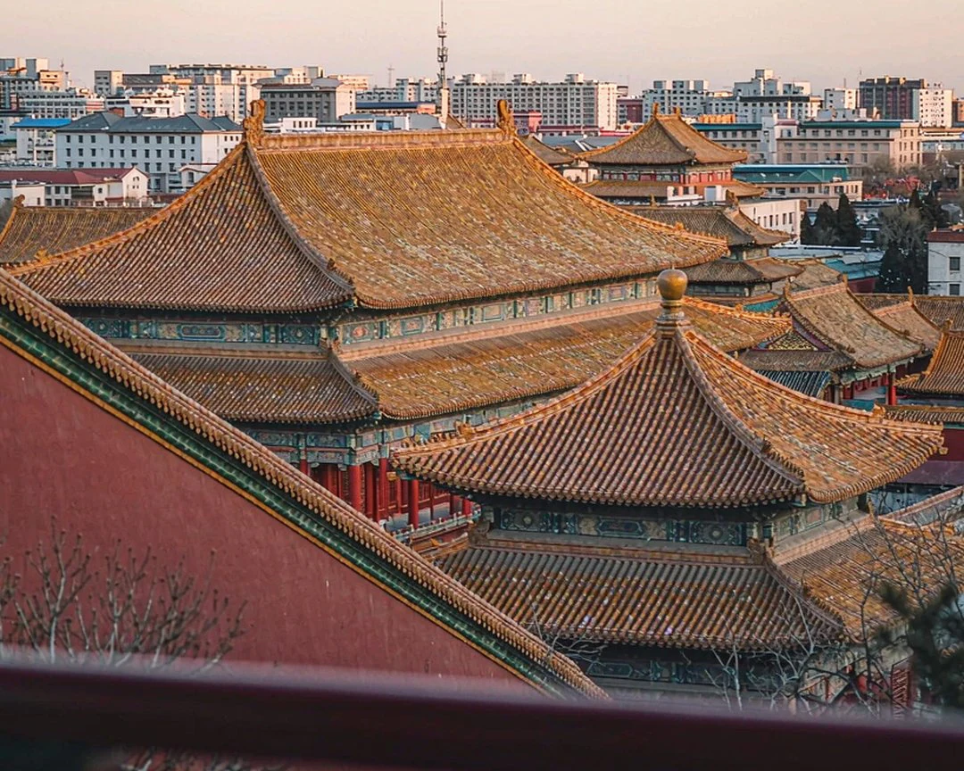 北京故宫航拍全景